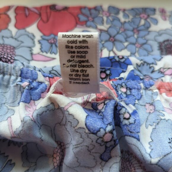 Japna Maxi Dress Womens XS Floral Boho Peasant Empire Waist Off Shoulder - Picture 6 of 8